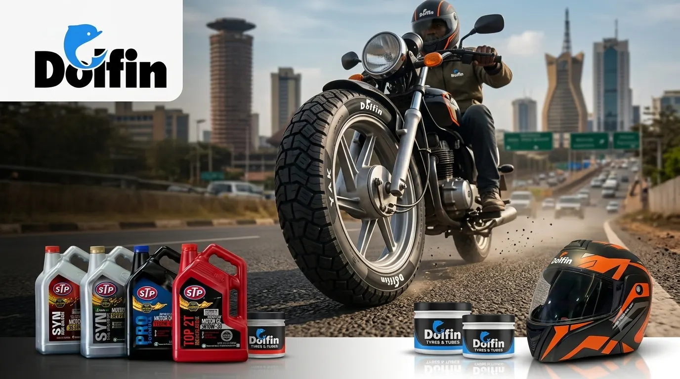 Quality motorcycle tyres and maintenance products in Kenya